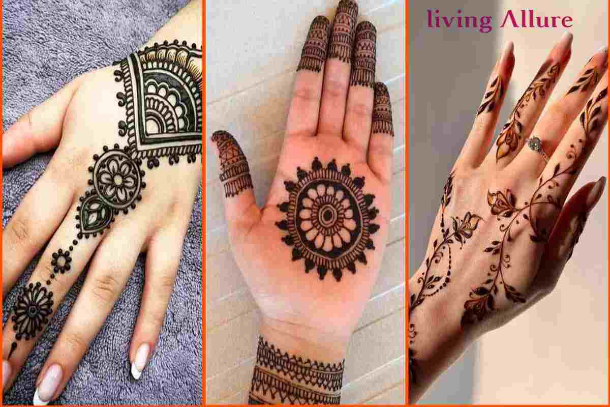 Easy Front Hand Simple Mehndi Design