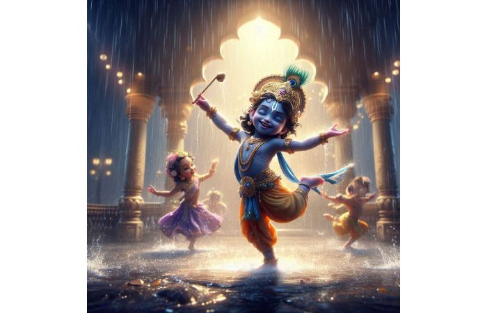 Dancing Krishna