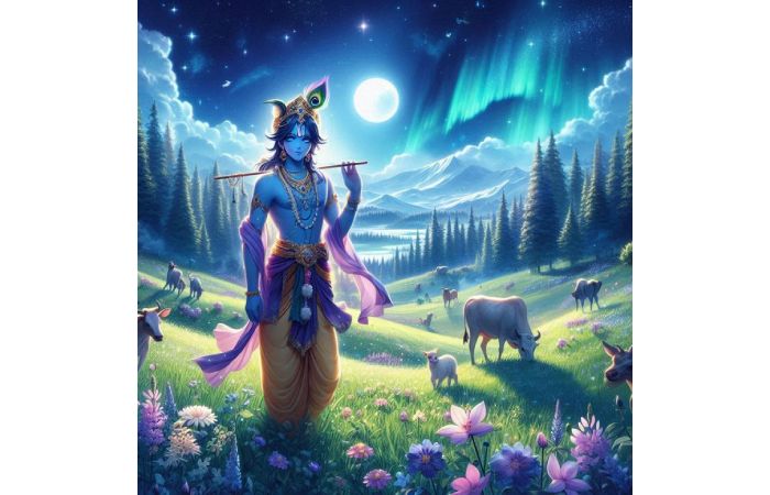 Nature with Krishna