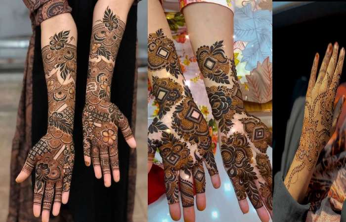 Beautiful and Easy Full Hand Mehndi Designs