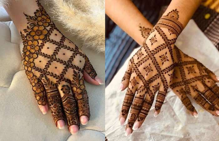 Geometric Patterns Beginner Cute Simple Mehndi Designs For Front Hands