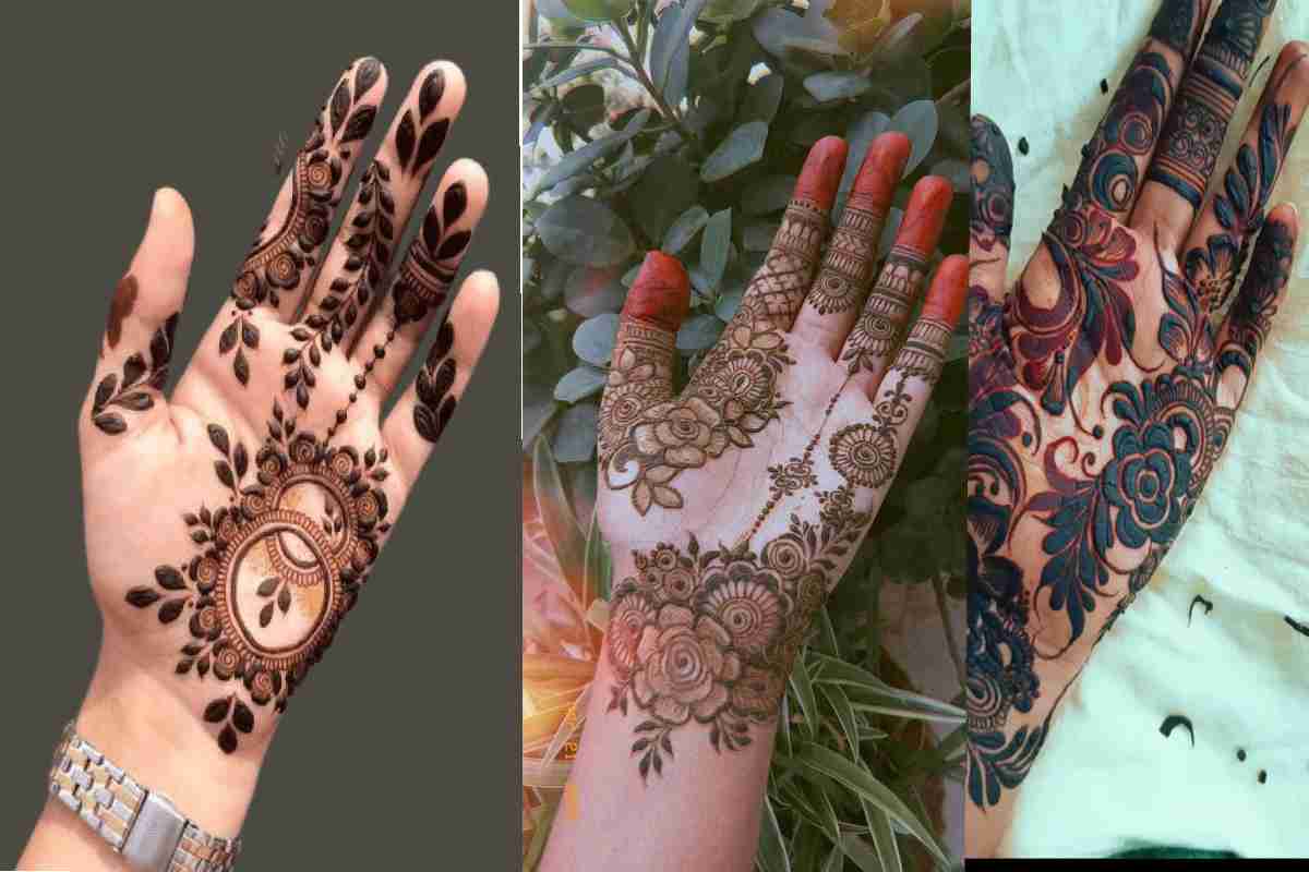 Beginner Cute Simple Mehndi Designs For Front Hands