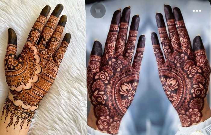 Indo Arabic Mehendi Design