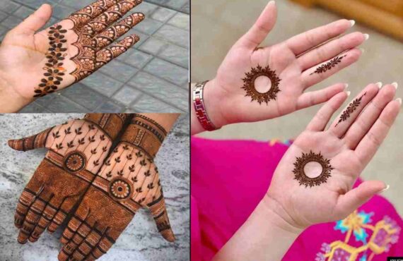 Front Hand Simple Mehndi Design 2022