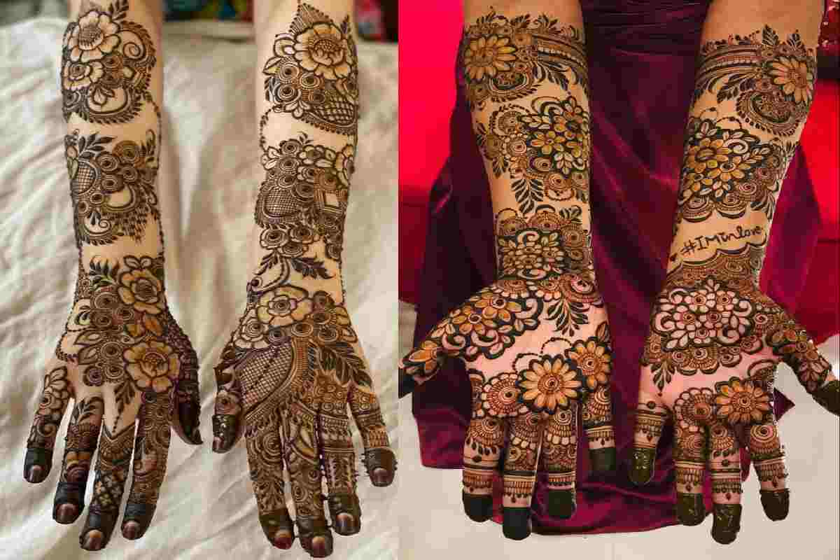 Full Hand Mehndi Design Easy and Beautiful