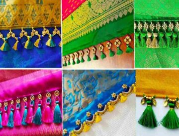 Grand Silk Saree Kuchu Designs