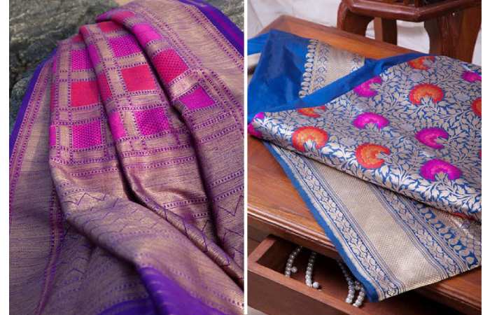 Grand Silk Saree Kuchu Designs 