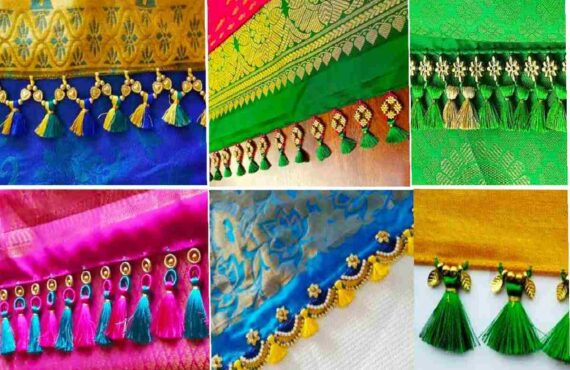 Grand Silk Saree Kuchu Designs