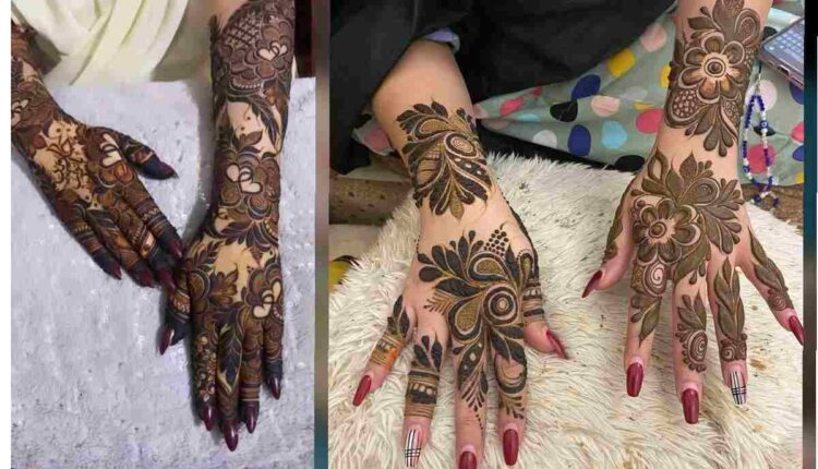 Stylish Back Hand Mehndi Designs Easy