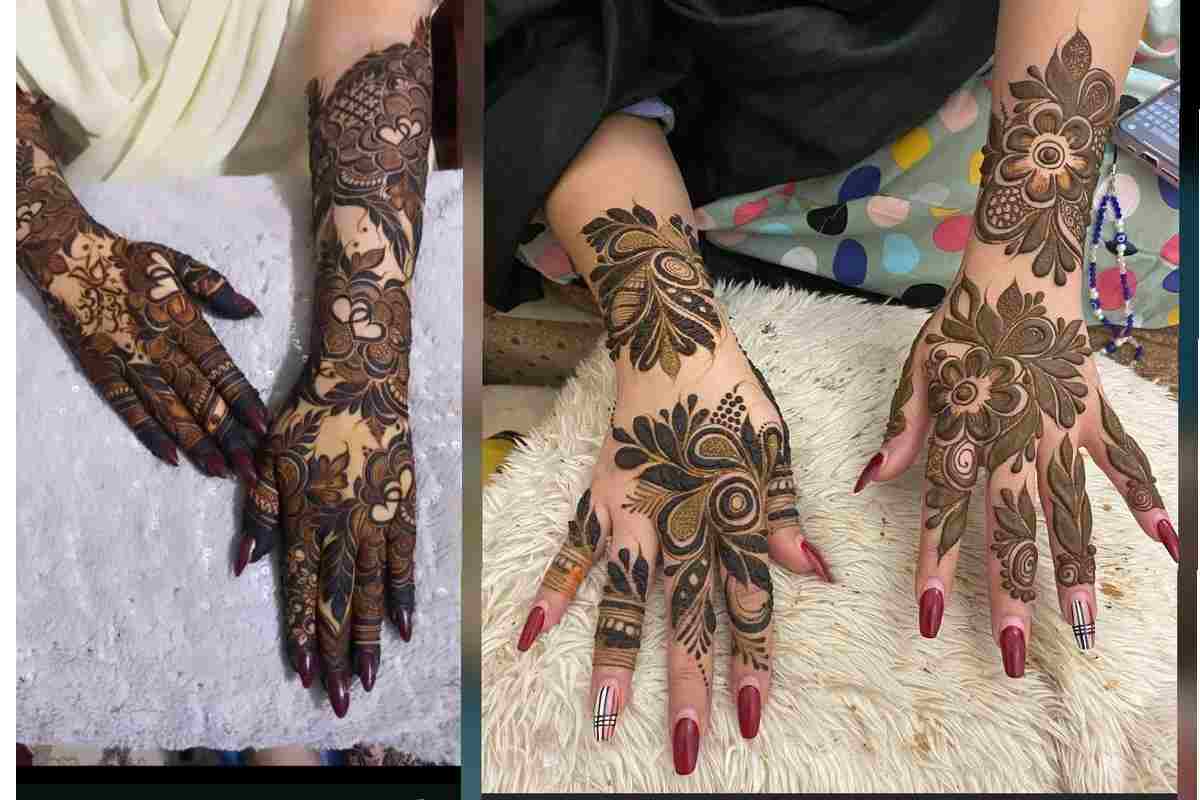 Stylish Back Hand Mehndi Designs Easy