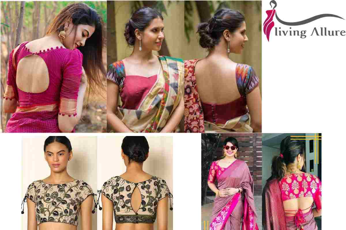 Saree Blouse Designs Front and Back