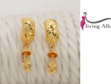 Tops Gold Earrings Designs For Daily Use