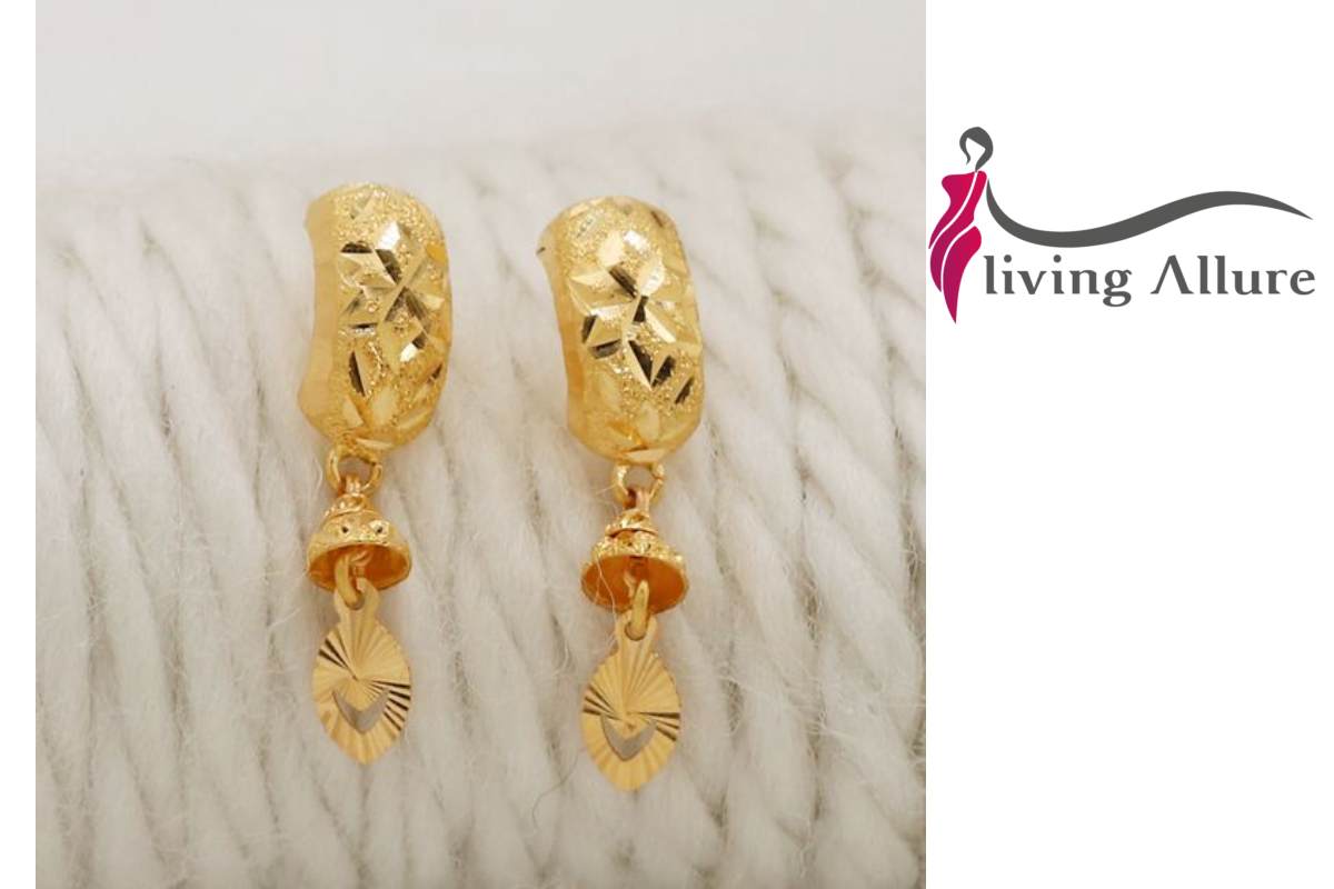 Tops Gold Earrings Designs For Daily Use